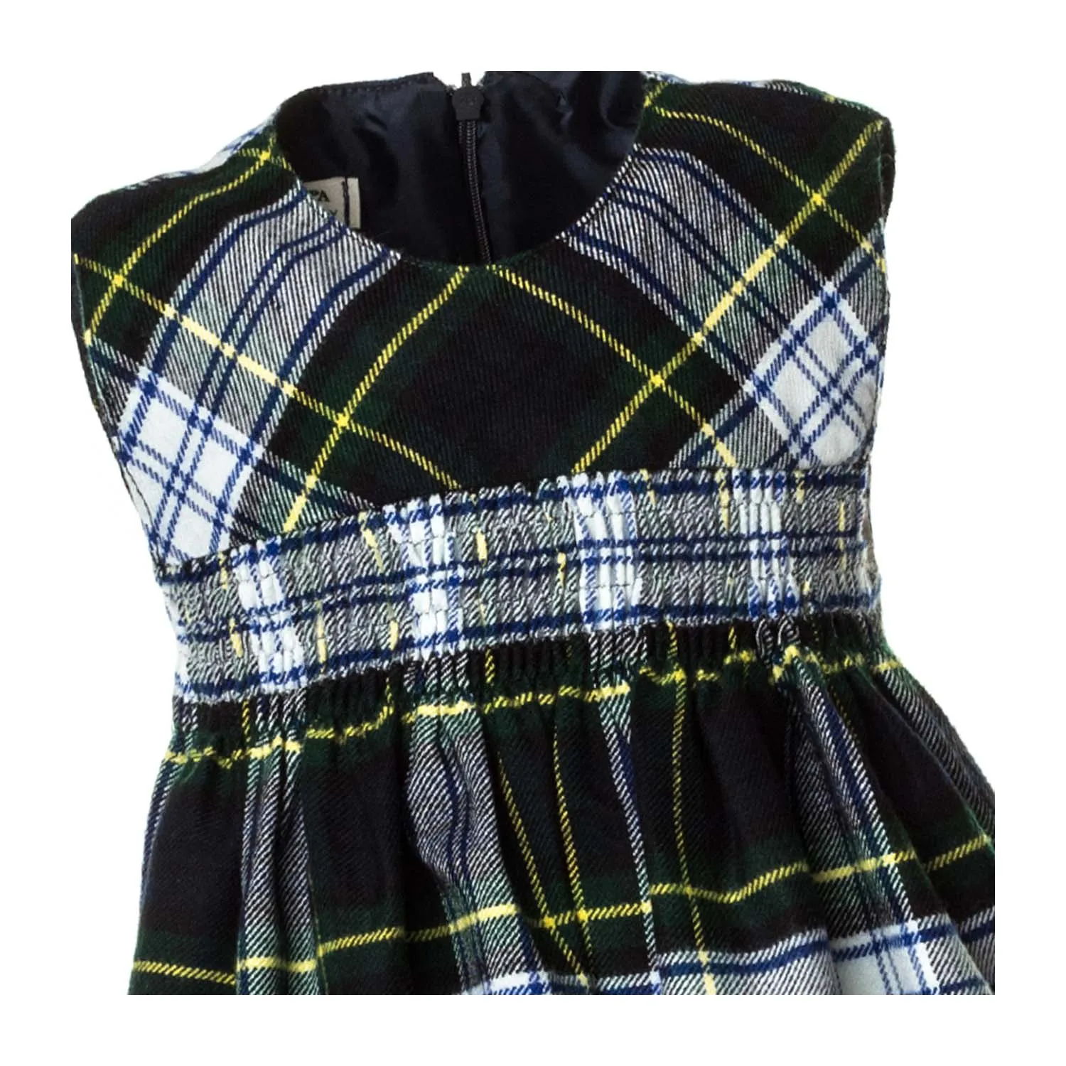 Abito Tartan Bimba