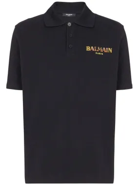 Balmain-Polo con ricamo Vintage Balmain