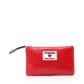 BORSA CANVAS+PU ROSSO Rosso Lucido