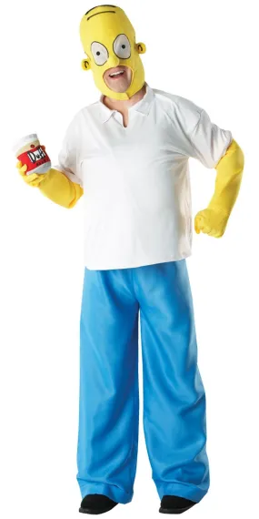 Costume Carnevale Adulto Homer Simpson the simpsons *15038