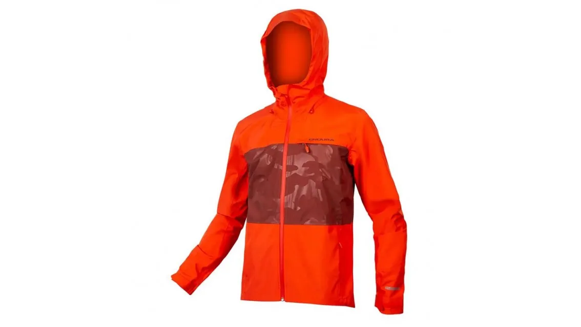 ENDURA Giacca SingleTrack Waterproof II Paprika