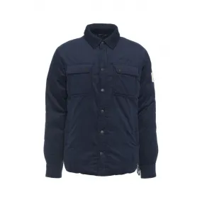 Giacca overshirt imbottita Belluno blu scuro