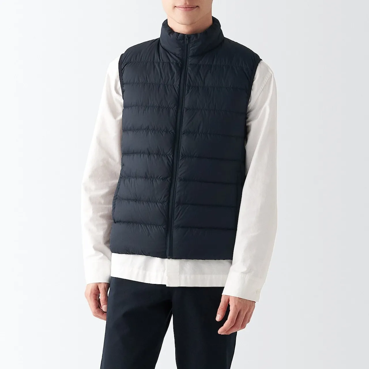 Gilet in piumino leggero in nylon