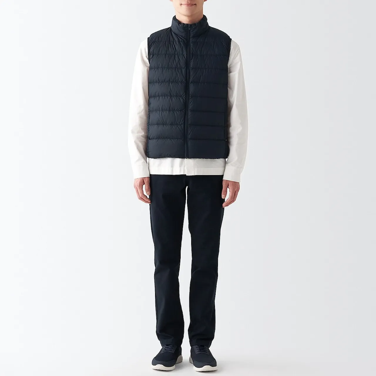 Gilet in piumino leggero in nylon