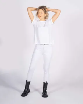 Jeans Skinny basico - Bianco