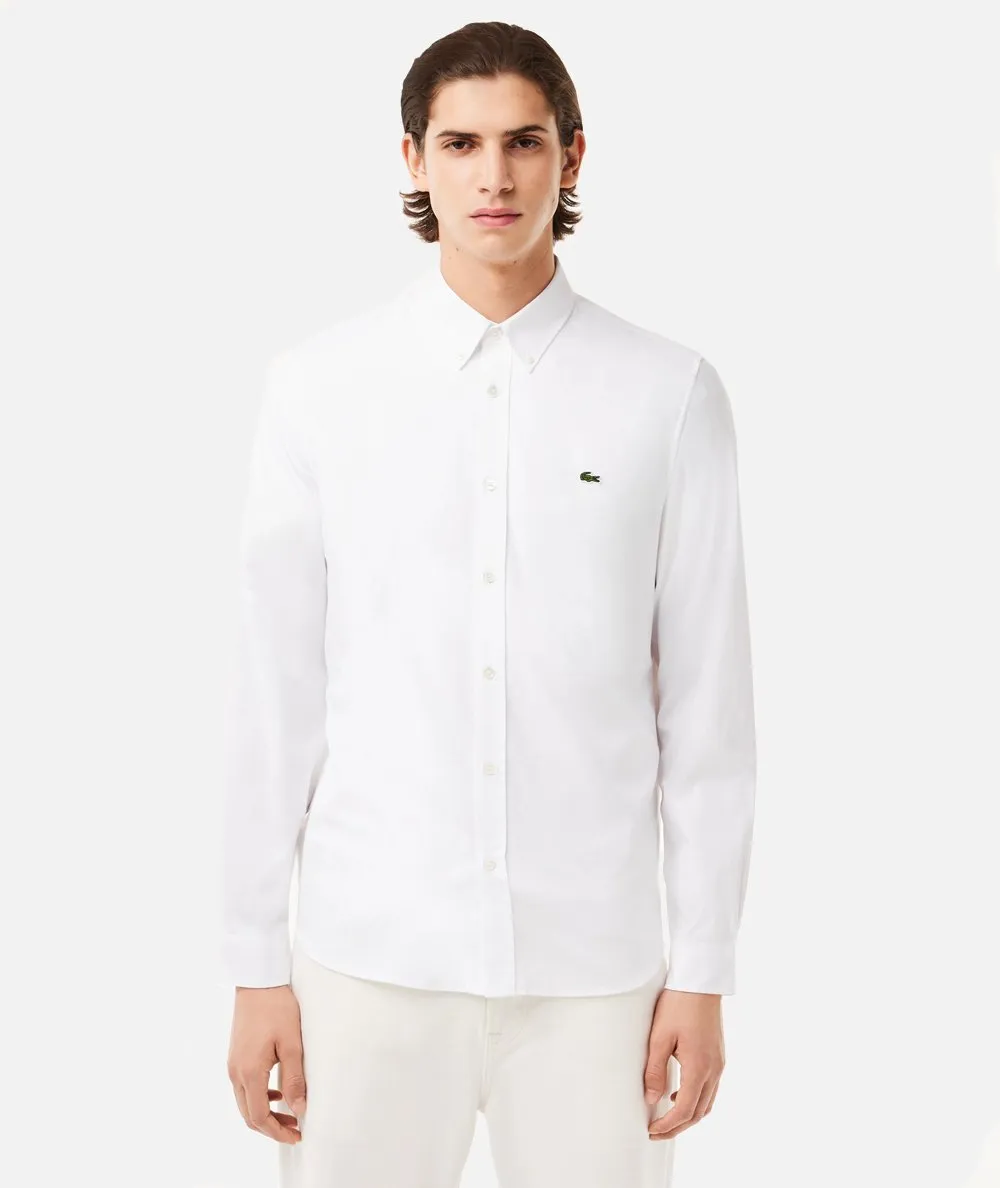 LACOSTE--Camicia regular fit