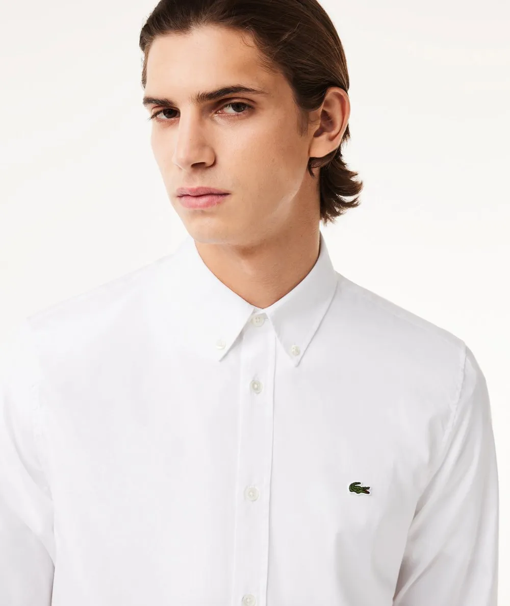 LACOSTE--Camicia regular fit