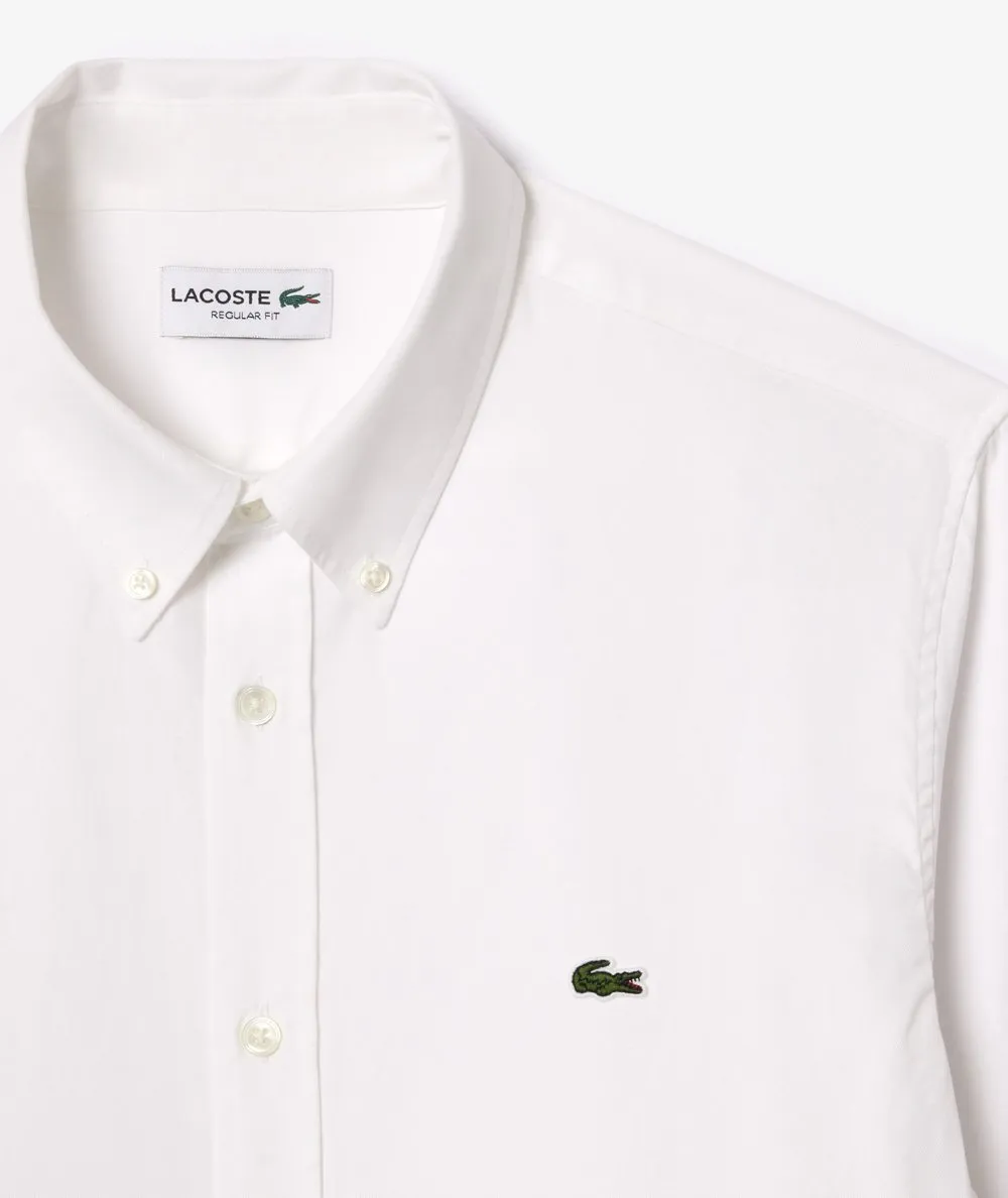 LACOSTE--Camicia regular fit