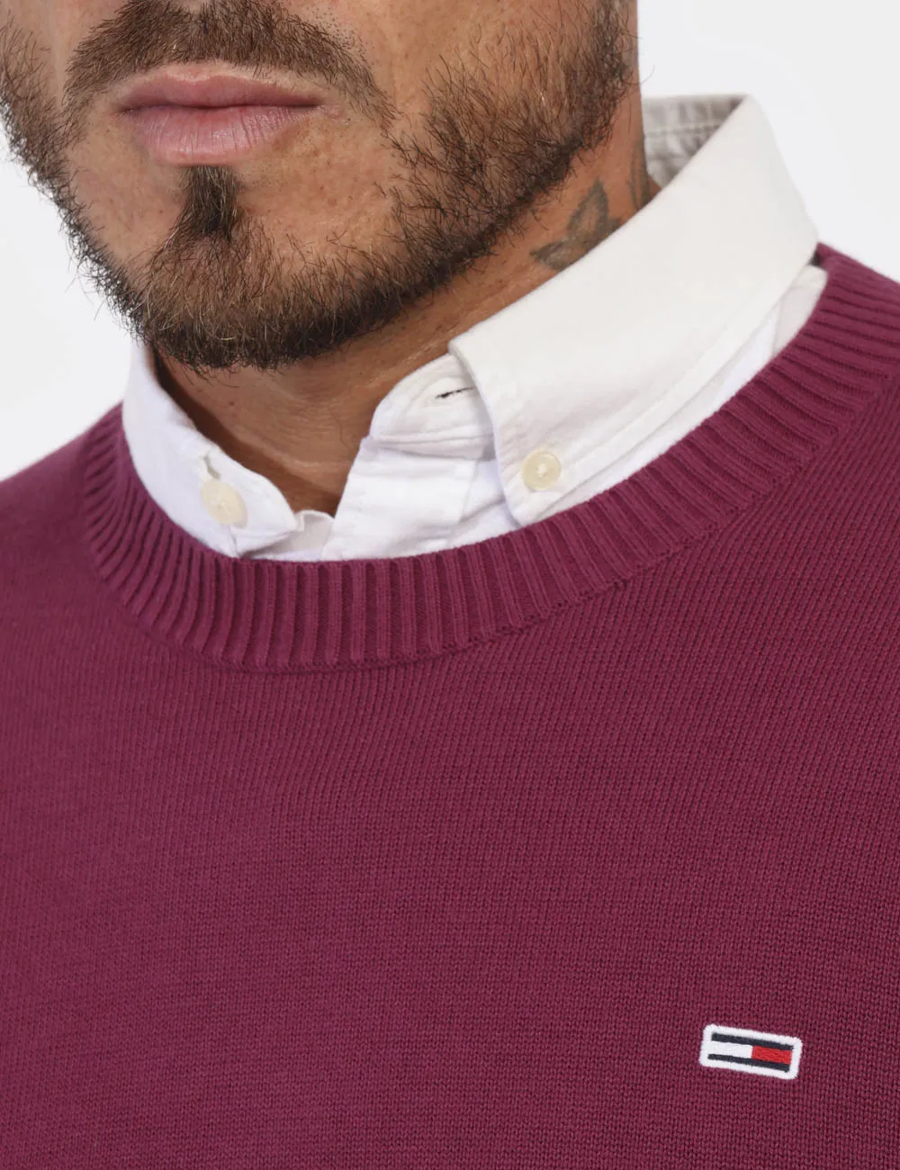 Maglione Tommy Hilfiger Bordeaux