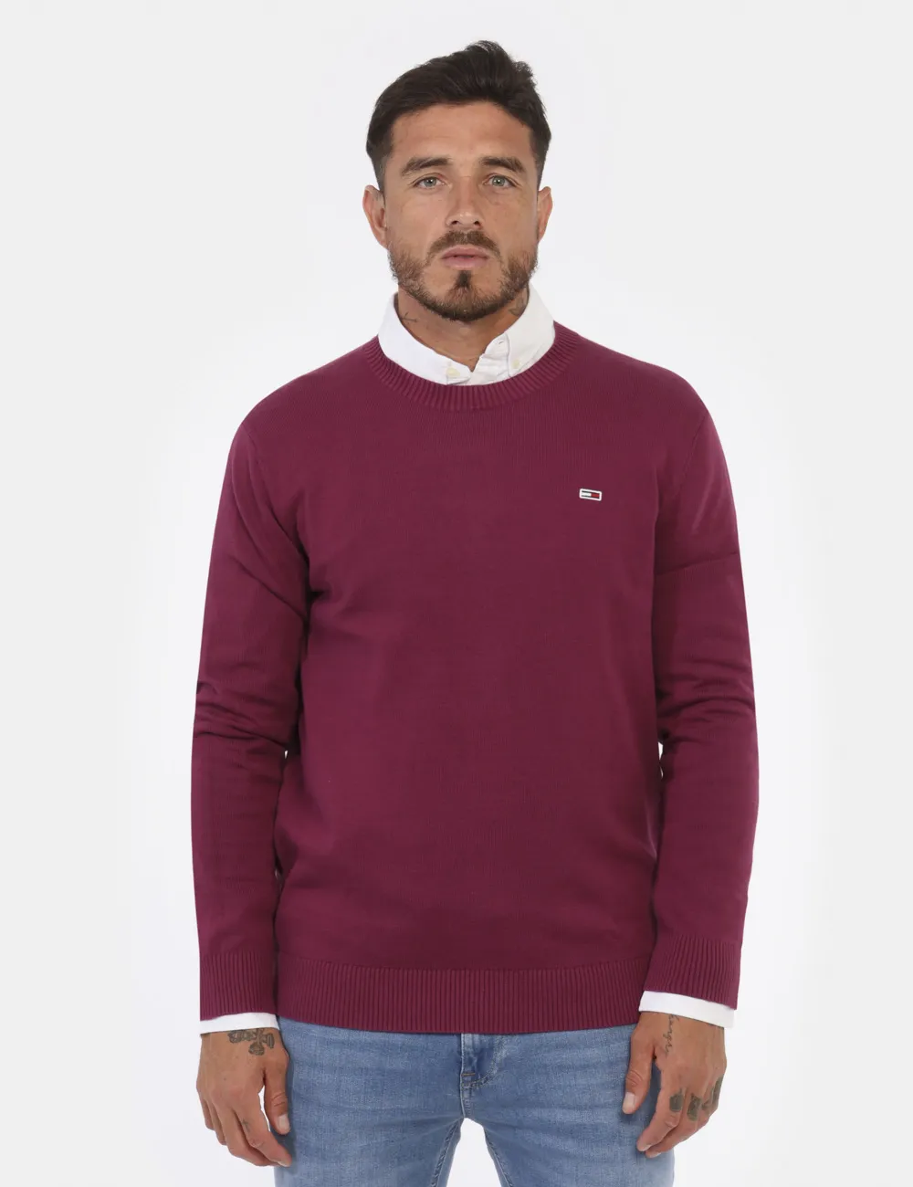 Maglione Tommy Hilfiger Bordeaux