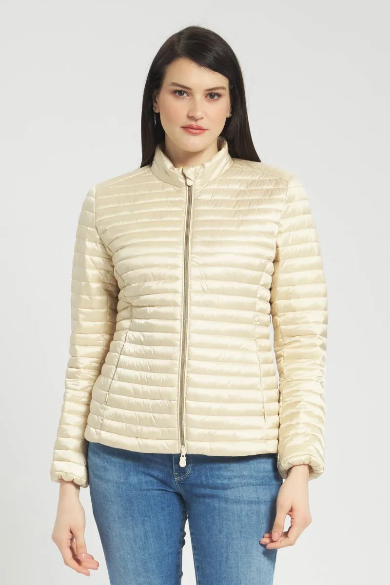 Piumino Donna Beige