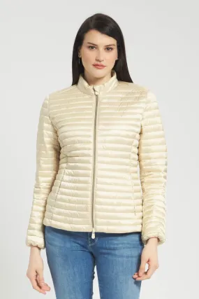 Piumino Donna Beige