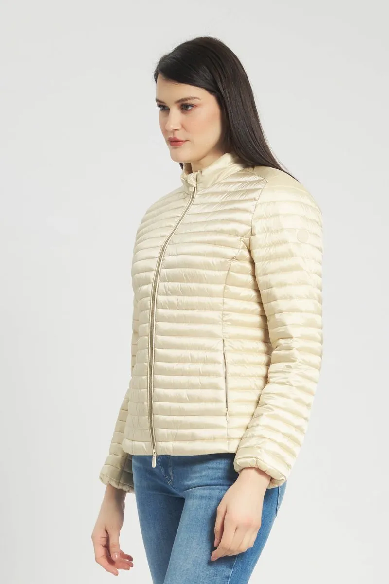 Piumino Donna Beige