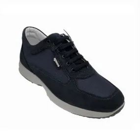 Scarpe da uomo IGI&CO  art. 7119100 sneakers  blu scamosciato