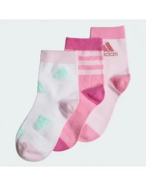 SET 3 PAIA CALZE ADIDAS JUNIOR