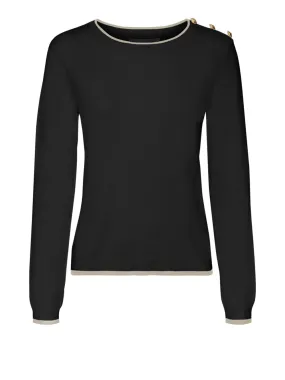 VERO MODA Maglione Donna - Nero modello 10278194