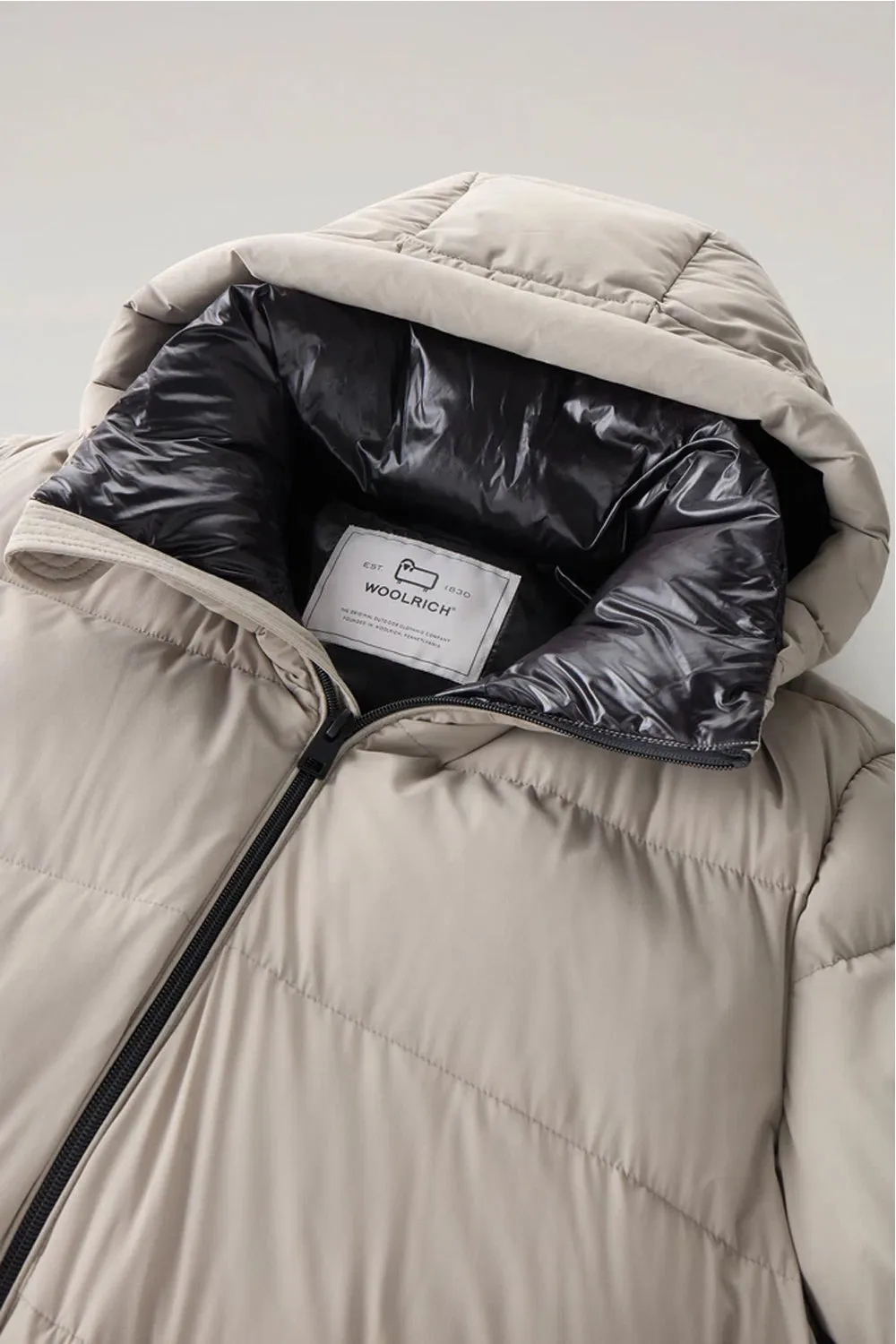 WOOLRICH Piumino Sierra Supreme in nylon elasticizzato